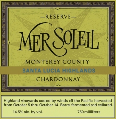 Mer Soleil Chardonnay 2018